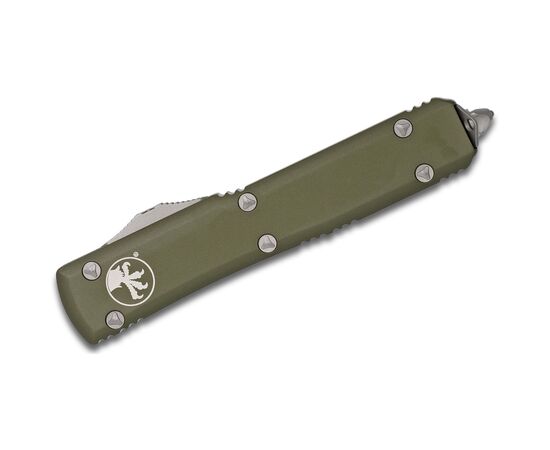 Ніж Microtech Ultratech Drop Point Stonewash OD Green (121-10OD), зображення 3 Ніж Microtech Ultratech Drop Point Stonewash OD Green (121-10OD), зображення 3
