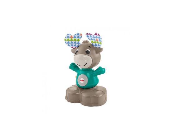 Интерактивная игрушка Fisher-Price Веселый лось серии Linkimals (рус.) (GJB21), изображение 2 Интерактивная игрушка Fisher-Price Веселый лось серии Linkimals (рус.) (GJB21), изображение 2