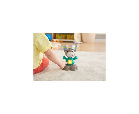 Интерактивная игрушка Fisher-Price Веселый лось серии Linkimals (рус.) (GJB21), изображение 5 Интерактивная игрушка Fisher-Price Веселый лось серии Linkimals (рус.) (GJB21), изображение 5