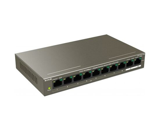 Коммутатор сетевой Tenda TEF1110P-8-102W, изображение 3 Коммутатор сетевой Tenda TEF1110P-8-102W, изображение 3