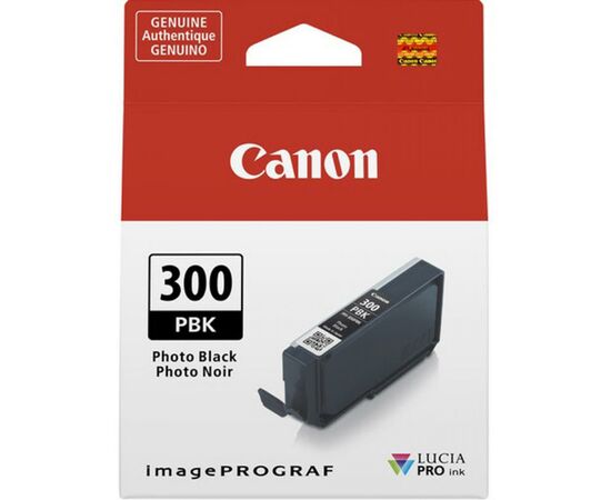 Картридж Canon PFI-300 Photo Black (4193C001), изображение 3 Картридж Canon PFI-300 Photo Black (4193C001), изображение 3