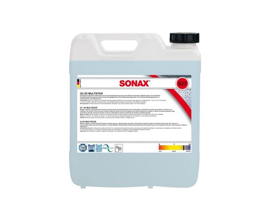 Автомобильный очиститель Sonax MultiStar Universal Cleaner  10 л (627600), изображение 2 Автомобильный очиститель Sonax MultiStar Universal Cleaner  10 л (627600), изображение 2