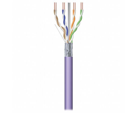 Кабель мережевий Kingda UTP 305м, cat 5e, CU, 4 pairs, 24AWG, LSZH, violet (KDUT8001-LSZH) Кабель мережевий Kingda UTP 305м, cat 5e, CU, 4 pairs, 24AWG, LSZH, violet (KDUT8001-LSZH)