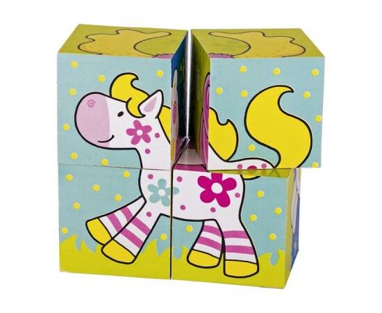 Кубики Goki Мои друзья Susibelle (57511), изображение 2 Кубики Goki Мои друзья Susibelle (57511), изображение 2