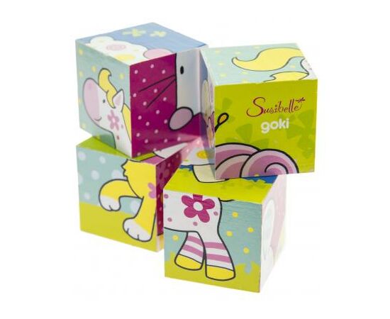 Кубики Goki Мои друзья Susibelle (57511), изображение 3 Кубики Goki Мои друзья Susibelle (57511), изображение 3