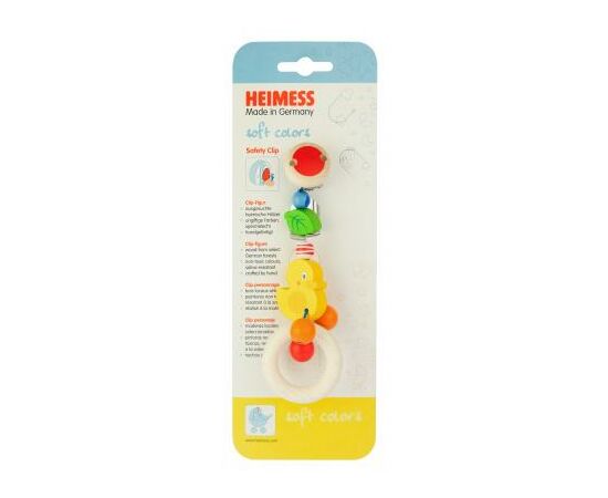 Клипса для пустышек Heimess Уточка (736100), изображение 5 Клипса для пустышек Heimess Уточка (736100), изображение 5