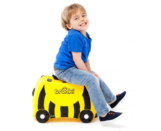 Валіза Trunki детский для путешествий "Bernard Bumble Bee" (0044-GB01-UKV), зображення 5 Валіза Trunki детский для путешествий "Bernard Bumble Bee" (0044-GB01-UKV), зображення 5