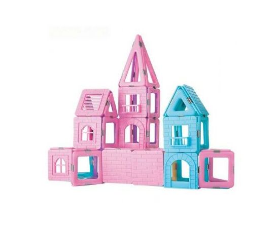 Конструктор Magplayer магнитный набор бокс 90 эл. (MPT2-90), изображение 6 Конструктор Magplayer магнитный набор бокс 90 эл. (MPT2-90), изображение 6