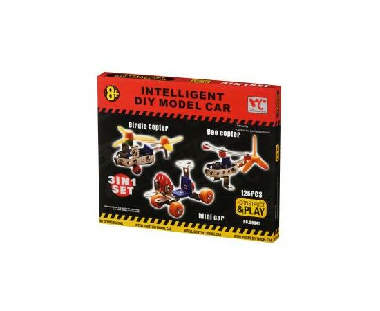 Конструктор Same Toy Inteligent DIY Model Car 3в1 125 эл. (58041Ut)
