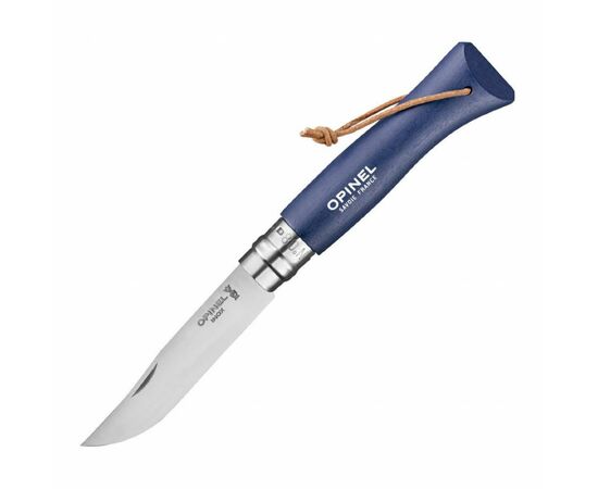 Нож Opinel №8 Inox VRI Trekking темно-синий, без упаковки (002212)