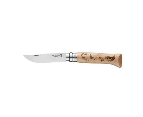 Нож Opinel №8 Inox VRI "Hiking" (002186)