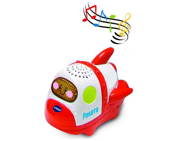 Развивающая игрушка VTech Бип-Бип Ракета (озвуч. рус. яз.) (80-191826), изображение 2 Развивающая игрушка VTech Бип-Бип Ракета (озвуч. рус. яз.) (80-191826), изображение 2