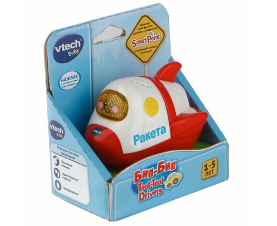 Развивающая игрушка VTech Бип-Бип Ракета (озвуч. рус. яз.) (80-191826), изображение 3 Развивающая игрушка VTech Бип-Бип Ракета (озвуч. рус. яз.) (80-191826), изображение 3