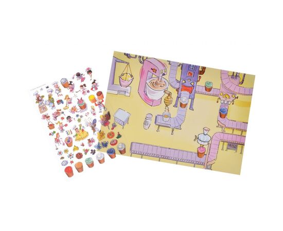 Набор для творчества Scribble down Переводные наклейки Кондитерская для фей (SD/09), изображение 2 Набор для творчества Scribble down Переводные наклейки Кондитерская для фей (SD/09), изображение 2