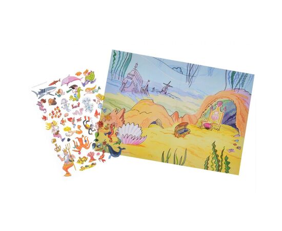 Набор для творчества Scribble down Переводные наклейки Русалки (SD/07), изображение 2 Набор для творчества Scribble down Переводные наклейки Русалки (SD/07), изображение 2