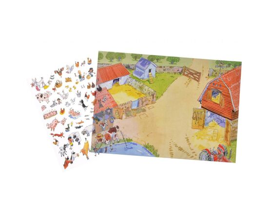 Набор для творчества Scribble down Переводные наклейки Ферма (SD/14), изображение 2 Набор для творчества Scribble down Переводные наклейки Ферма (SD/14), изображение 2