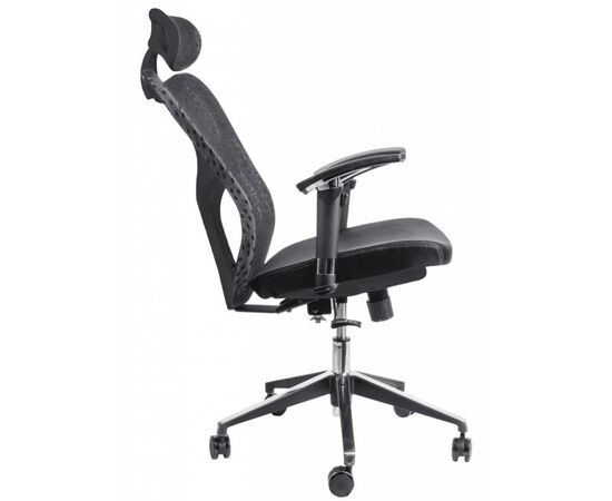 Офісне крісло Barsky Butterfly White/Black (Fly-03), зображення 3 Офісне крісло Barsky Butterfly White/Black (Fly-03), зображення 3