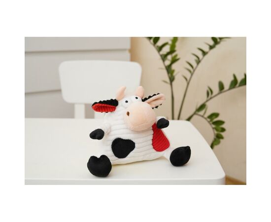 Мягкая игрушка Same Toy Корова / Бык (черно-белый) 18см (A1009/18), изображение 2 Мягкая игрушка Same Toy Корова / Бык (черно-белый) 18см (A1009/18), изображение 2