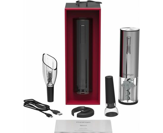 Штопор Prestigio Nemi Smart Wine Opener (PWO103SL), изображение 10 Штопор Prestigio Nemi Smart Wine Opener (PWO103SL), изображение 10