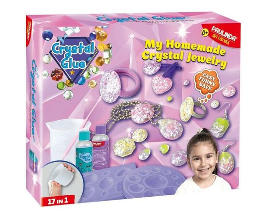 Набор для творчества Paulinda Crystal glue DIY Бижутерия 17 в 1 (PL-199639)