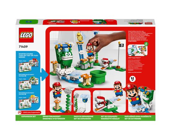 Конструктор LEGO Super Mario Дополнительный набор «Задание «Достать до облачка» Большого Спайка» (71409), изображение 10 Конструктор LEGO Super Mario Дополнительный набор «Задание «Достать до облачка» Большого Спайка» (71409), изображение 10