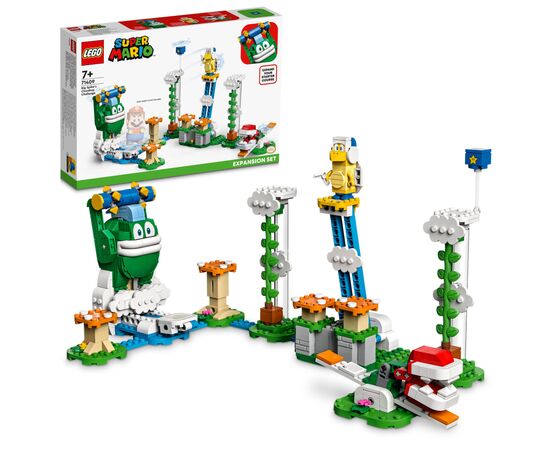 Конструктор LEGO Super Mario Дополнительный набор «Задание «Достать до облачка» Большого Спайка» (71409), изображение 2 Конструктор LEGO Super Mario Дополнительный набор «Задание «Достать до облачка» Большого Спайка» (71409), изображение 2