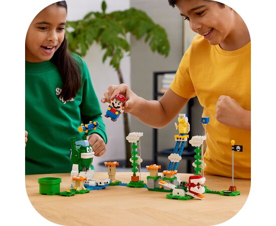 Конструктор LEGO Super Mario Дополнительный набор «Задание «Достать до облачка» Большого Спайка» (71409), изображение 6 Конструктор LEGO Super Mario Дополнительный набор «Задание «Достать до облачка» Большого Спайка» (71409), изображение 6