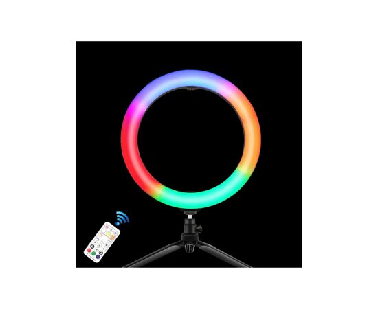 Набор блогера Puluz Ring USB LED lamp PKT3082B 10" + table stand (PKT3082B), изображение 4 Набор блогера Puluz Ring USB LED lamp PKT3082B 10" + table stand (PKT3082B), изображение 4