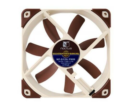Кулер для корпуса Noctua NF-S12A PWM, изображение 3 Кулер для корпуса Noctua NF-S12A PWM, изображение 3