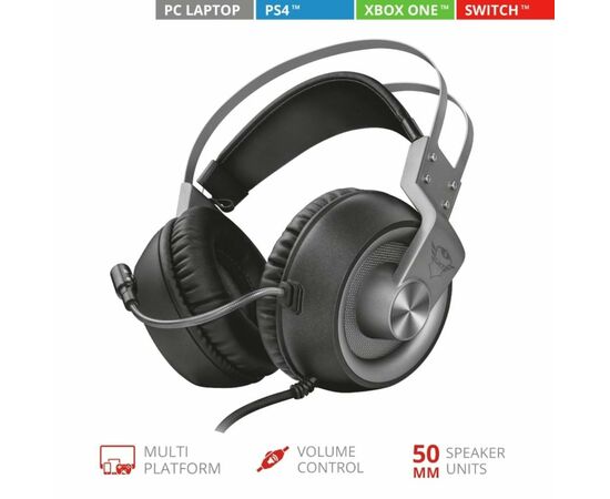 Навушники Trust GXT 430 Ironn 3.5mm METAL (23209), зображення 7 Навушники Trust GXT 430 Ironn 3.5mm METAL (23209), зображення 7