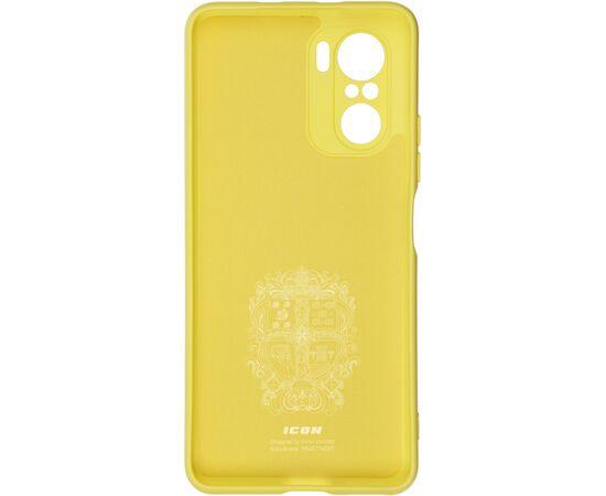 Чехол для мобильного телефона Armorstandart ICON Case Xiaomi Mi 11i/Poco F3 Yellow (ARM59018), изображение 2