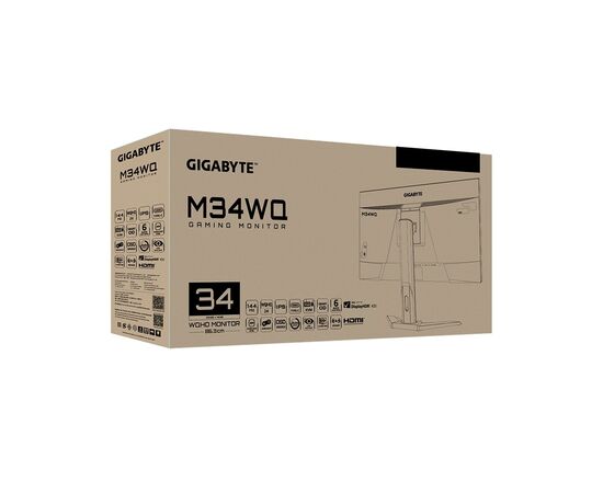 Монитор GIGABYTE M34WQ-EK, изображение 9 Монитор GIGABYTE M34WQ-EK, изображение 9
