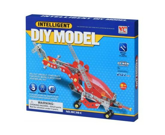 Конструктор Same Toy Inteligent DIY Model Самолет 207 эл. (WC38CUt)