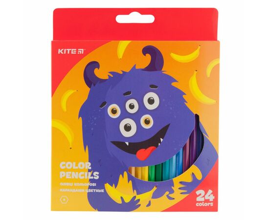 Карандаши цветные Kite Jolliers 24 цвета (K19-055-5)
