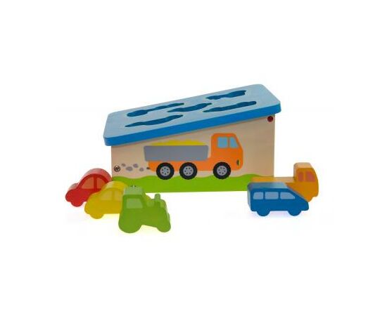 Развивающая игрушка Goki Сортер Транспорт (58668), изображение 3 Развивающая игрушка Goki Сортер Транспорт (58668), изображение 3