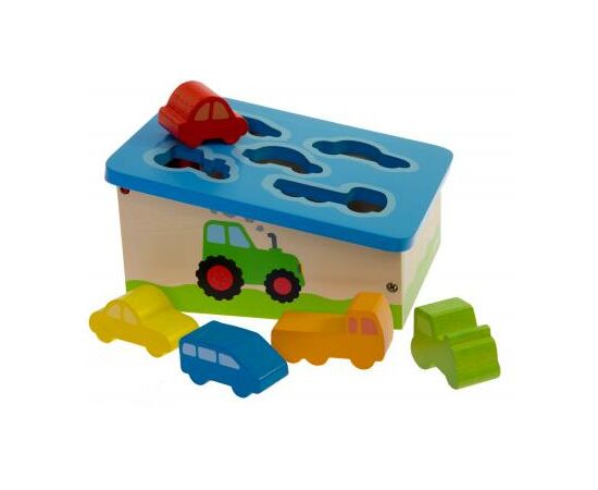 Развивающая игрушка Goki Сортер Транспорт (58668), изображение 4 Развивающая игрушка Goki Сортер Транспорт (58668), изображение 4