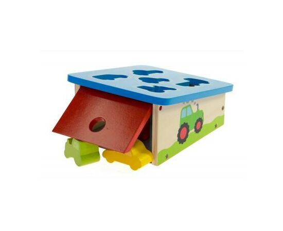 Развивающая игрушка Goki Сортер Транспорт (58668), изображение 5 Развивающая игрушка Goki Сортер Транспорт (58668), изображение 5