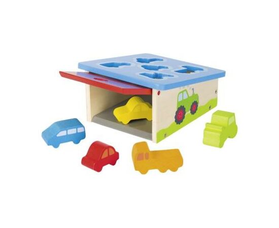 Развивающая игрушка Goki Сортер Транспорт (58668), изображение 6 Развивающая игрушка Goki Сортер Транспорт (58668), изображение 6