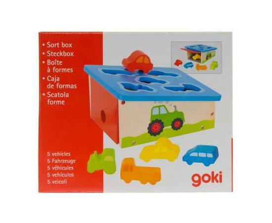 Развивающая игрушка Goki Сортер Транспорт (58668), изображение 8 Развивающая игрушка Goki Сортер Транспорт (58668), изображение 8