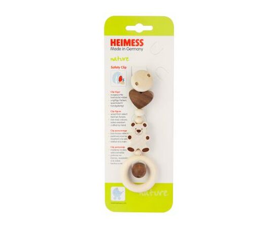 Клипса для пустышек Heimess Мишка (764150), изображение 5 Клипса для пустышек Heimess Мишка (764150), изображение 5