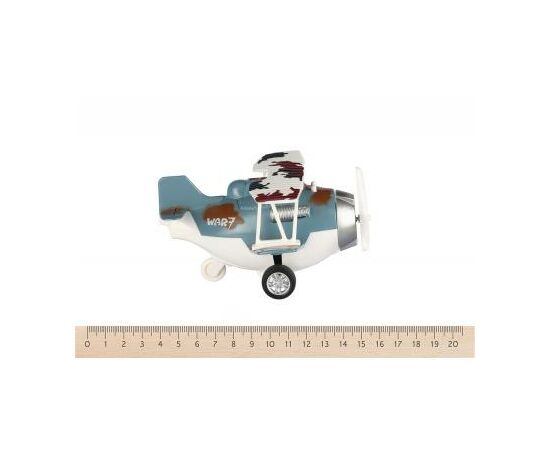 Спецтехніка Same Toy Самолет металический инерционный Aircraft синий (SY8016AUt-4), зображення 3 Спецтехніка Same Toy Самолет металический инерционный Aircraft синий (SY8016AUt-4), зображення 3