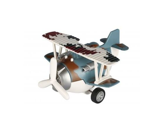 Спецтехніка Same Toy Самолет металический инерционный Aircraft синий (SY8016AUt-4), зображення 2 Спецтехніка Same Toy Самолет металический инерционный Aircraft синий (SY8016AUt-4), зображення 2