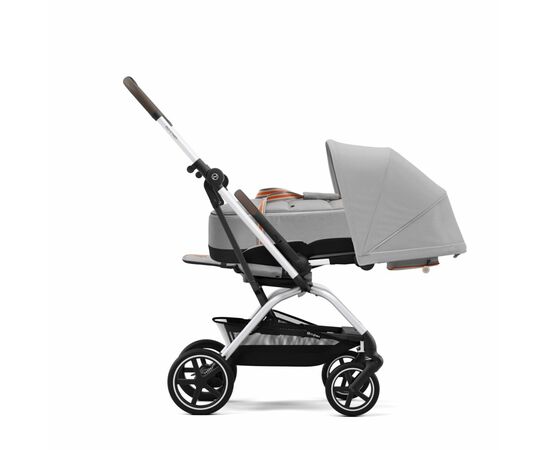 Коляска Cybex Eezy S Twist+ 2 SLV Lava Grey (с бампером) (522001097), изображение 3 Коляска Cybex Eezy S Twist+ 2 SLV Lava Grey (с бампером) (522001097), изображение 3