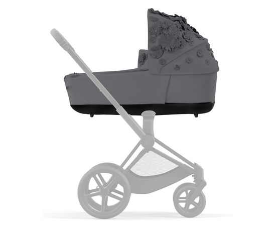 Люлька Cybex Priam Lux Simply Flowers Grey (522000941), изображение 4 Люлька Cybex Priam Lux Simply Flowers Grey (522000941), изображение 4