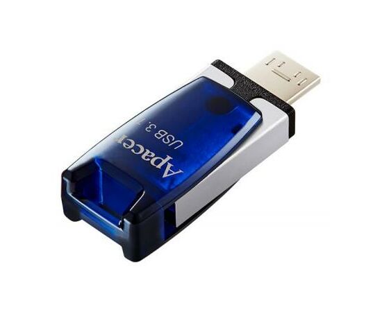 USB флеш накопитель Apacer 16GB AH179 Blue USB 3.1 OTG (AP16GAH179U-1), изображение 3 USB флеш накопитель Apacer 16GB AH179 Blue USB 3.1 OTG (AP16GAH179U-1), изображение 3