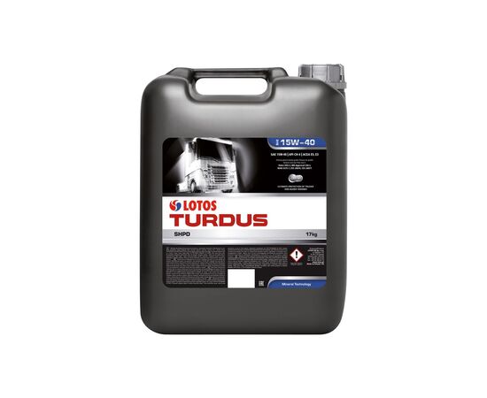 Моторное масло Lotos Turdus SHPD 15w40 17кг (6887)