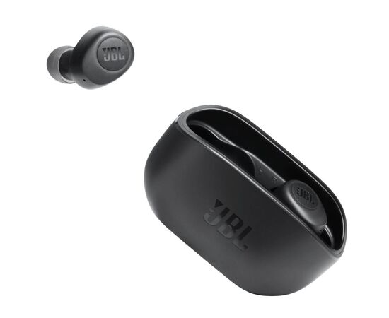 Навушники JBL Vibe 100 TWS Black (JBLV100TWSBLKEU), зображення 10 Навушники JBL Vibe 100 TWS Black (JBLV100TWSBLKEU), зображення 10