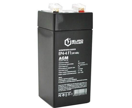 Батарея к ИБП Europower EP4-4F1, 4V-4Ah (EP4-4F1)