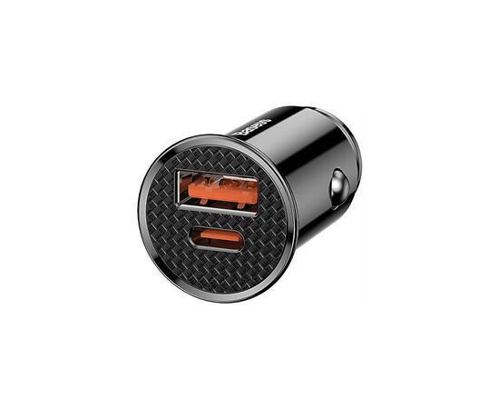 Зарядное устройство Baseus Circular Plastic USB, Type-C PD3.0, QC4.0, black (CCALL-YS01), изображение 2 Зарядное устройство Baseus Circular Plastic USB, Type-C PD3.0, QC4.0, black (CCALL-YS01), изображение 2