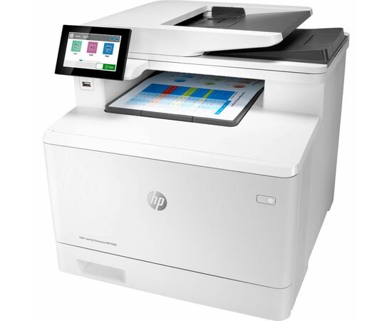 Багатофункціональний пристрій HP Color LJ Enterprise M480f (3QA55A), зображення 3 Багатофункціональний пристрій HP Color LJ Enterprise M480f (3QA55A), зображення 3